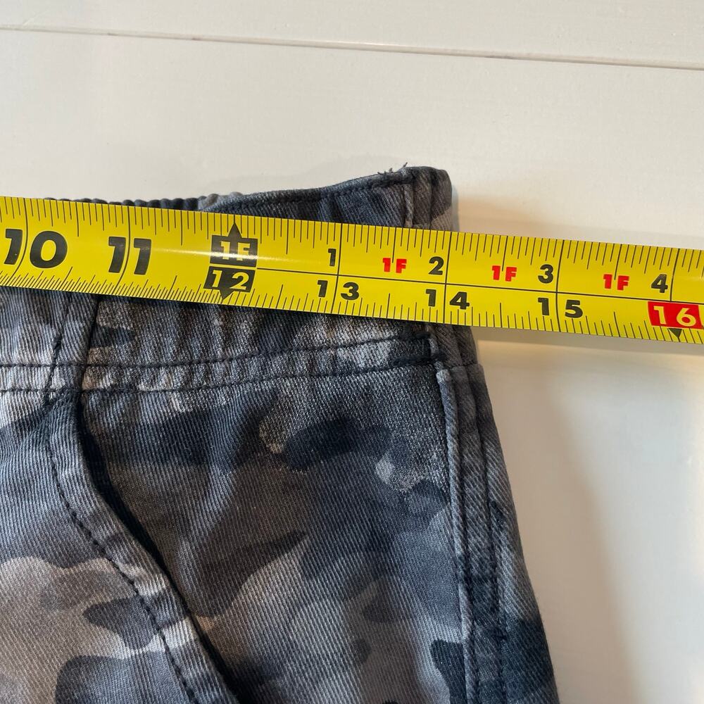 Spanx Stretch Twill Cargo Jogger Sz M Camo Black Gray Pull On Pockets Gorpcore - Picture 9 of 12
